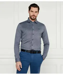 Рубашка Mysoft Slim fit Boss Orange, серый