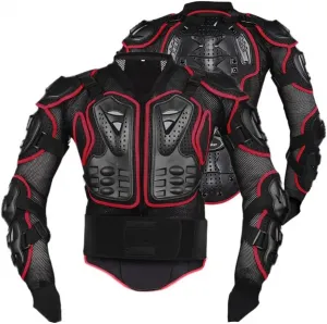 Мужская мотоциклетная куртка, защита тела, защита для мотоцикла, мотоциклетная гоночная куртка, защита для езды на мотоцикле, MC1001-Red