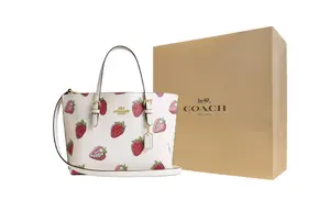 COACH Плащ из лакированного холста