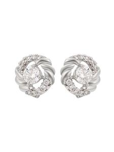 Faina Женские серьги-подвески серебристо-белого цвета