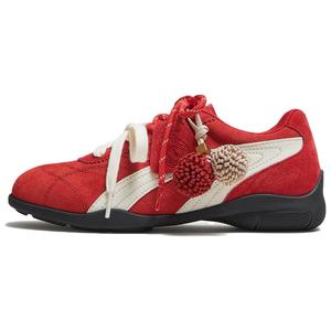 TATA Пинкон Шуз дышащие низкие повседневные туфли женские красно-белые, цвет Red/White