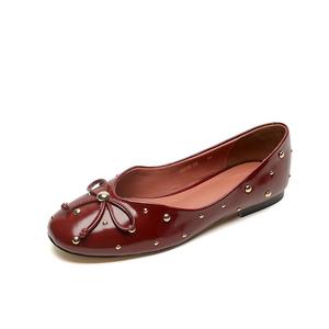 Hongyanglin Женские повседневные туфли бордовые, цвет Burgundy