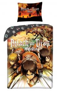 Атака Титанов Пододеяльник Titans140 x 200 см - хлопок Halantex