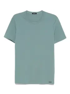 Футболка из смесовой хлопковой ткани TOM FORD, синий