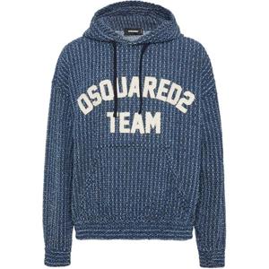 Dsquared 2 Вязаная толстовка с нашивкой и завязками с логотипом Dsquared2
