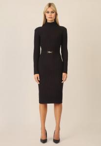 Платье Apart MIDI, Schwarz/Black