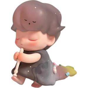 Dimoo Version With Closed Eyes Hang Tag Box 7.5cm POP MART