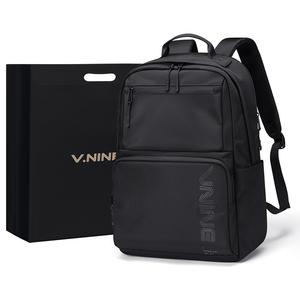 V.NINE Тканевый рюкзак большой унисекс лунно-серый, Obsidian Black 2