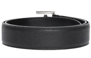 Кожаный ремень мужской шириной 3.5cm Burberry, 95