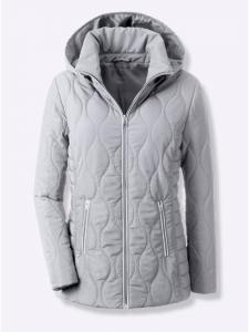 Стеганая куртка каменно-серого цвета WITT WEIDEN