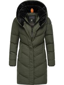 Пуховик ragwear Natalka Cosy, цвет dark olive