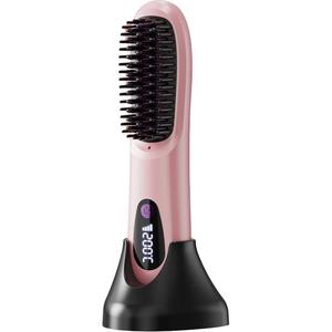 Миниатюрный портативный утюжок для волос S66 Sayrelances, розовый