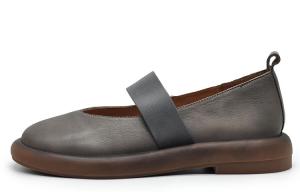 Женские повседневные кроссовки низкие бежево-серые ARTMU, KH2210-6 серый