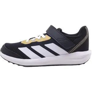 Adidas Детские беговые кроссовки Faito Slip Resistant Abrasion Resistant низкие черные для детей 3-7 лет