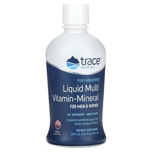 Жидкие мультивитамины и минералы Trace Minerals, 887 мл