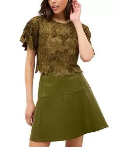 Мини-Юбка Кроуфорд Marie Oliver, зеленый