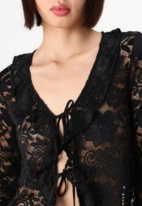 Блузка на пуговицах JDYNOE JDY, черный