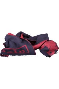 Мужской шарф Ralph Lauren шерстяной с принтом, сине-красный