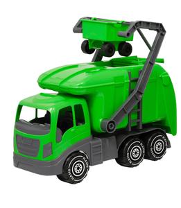 Большой мусоровоз шириной 40 см с контейнером для мусора. Высокое качество. Tactic