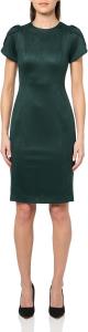 Женское замшевое платье-футляр с короткими рукавами от Calvin Klein, Malachite