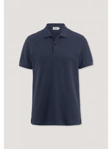 Hessnatur Поло темно-синего цвета