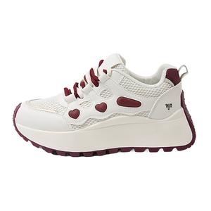 Низкие повседневные туфли с амортизацией, противоскользящие, износостойкие, легкие, с защитой от износа NANJIREN, Ancora Red