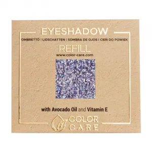 Тени для век с веганскими блестками - 070 нептун Color Care Glitter - Violet Blue, 2 гр