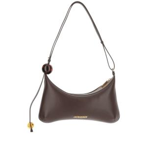 Сумка Le Grand Bisou с жемчугом Jacquemus, коричневый