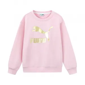 PUMA Свитшот Sportstyle Collection CLASSICS BIG LOGO CREW FL Dream Pink Kids'