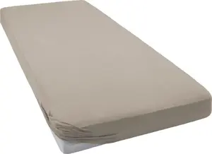 Простыня Bellana Twisted Elastane 90-120х200-220 см, серо-коричневый