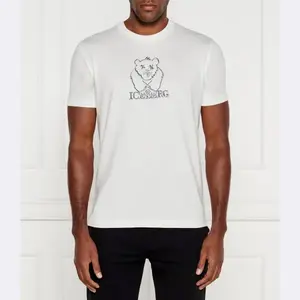 Футболка стандартного кроя Iceberg, белый