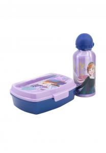 Набор из 4 предметов Trust The Journey алюминиевая бутылка, ланчбокс и другое Cofi, лиловый 22,7x7,2x20,5 см