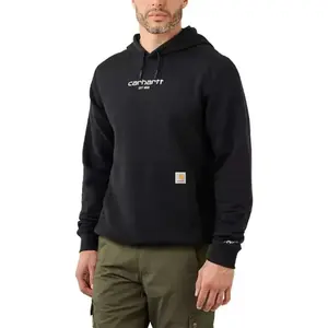 Худи Carhartt Force Logo Graphic Lightweight, серый