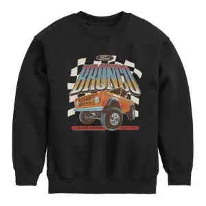 Флисовая толстовка Ford Bronco для мальчиков 8-20 лет Licensed Character, черный