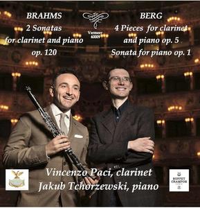 CD диск Berg / Brahms / Paci / Tchorzewski: Brahms & Berg: Works for Clarinet and Piano