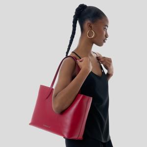 Элизабет большая сумка Claudio Civitico, красный