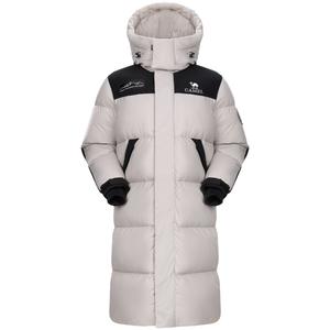 Пуховик для экстремальных холодов Unisex CAMEL, ice crystal серый/phantom черный