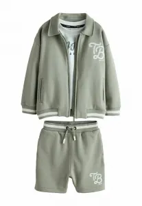 Свитшот varsity and set на молнии Baker By Ted Baker, Green