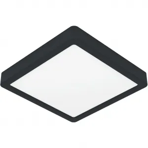 Потолочный светильник FUEVA 5 LED-модуль 1 шт. Теплый белый, потолочный светильник из стали - 17 Вт - теплый белый Eglo, черный