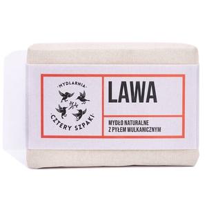 Натуральное мыло с лавовым вулканическим пеплом, 110 г Mydlarnia Trzeci Szpaki, Mydlarnia Cztery Szpaki