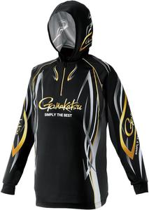 Толстовка Gamakatsu с двусторонним принтом на молнии GM3736, красный/черный/синий/белый