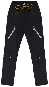 Брюки-карго Rhude Twill Tape, черные