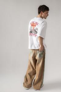 Футболка Kaotiko SUBLIME UNISEX, White/Off-White