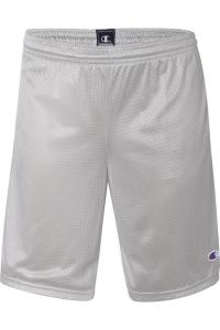 Шорты Champion Polyester Mesh 9 с карманами, цвет athletic grey
