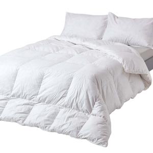 Одеяло на 4 сезона, 230/220 см, утиное перо и пух Homescapes, белый