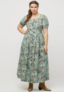 Платье макси Ulla Popken, зеленый