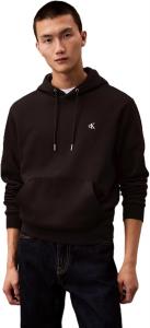 Мужская флисовая толстовка с монограммой и логотипом Calvin Klein, Black Beauty