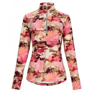 Куртка-поло Obermeyer Discover с молнией на четверть длины (женская), Blooming Camo