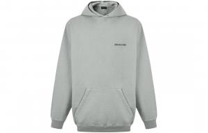 Толстовка унисекс серая Balenciaga, серый