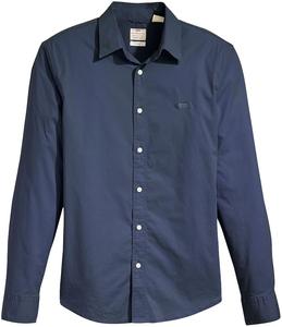 Рубашка Slim Fit на пуговицах LEVI'S  Battery Housemark Slim Fit Shirt, темно-синий
